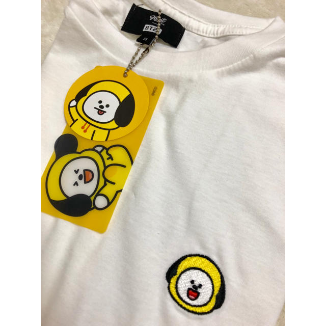 防弾少年団(BTS)(ボウダンショウネンダン)のBTS BT21☆CHIMMY Tシャツ  エンタメ/ホビーのCD(K-POP/アジア)の商品写真