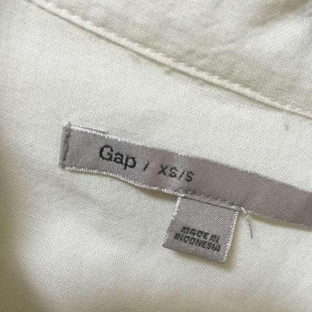 GAP(ギャップ)のコットン オーバーサイズブラウス レディースのトップス(シャツ/ブラウス(半袖/袖なし))の商品写真