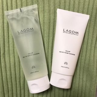 ラーゴム(LAGOM)の内田理央ちゃん愛用＊LAGOM ジェルクレンジング 洗顔セット 新品未使用(クレンジング/メイク落とし)