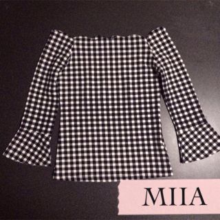 ミーア(MIIA)のMIIAトップス(カットソー(長袖/七分))