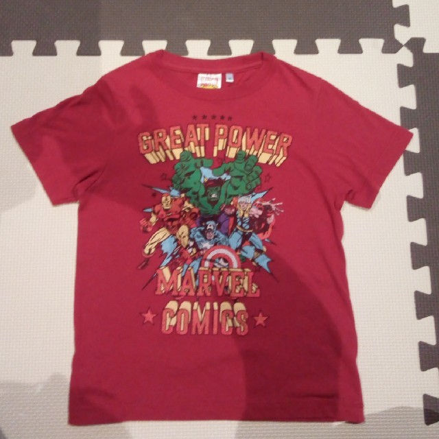 GU(ジーユー)のマーベル アベンジャーズ アイアンマン Tシャツ キッズ/ベビー/マタニティのキッズ服男の子用(90cm~)(Tシャツ/カットソー)の商品写真