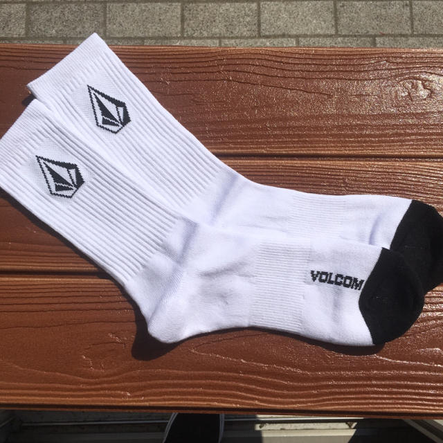 volcom(ボルコム)のvolcom ソックス ホワイト メンズのレッグウェア(ソックス)の商品写真