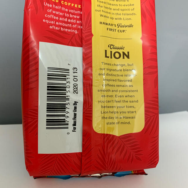 LION(ライオン)のライオンコーヒー バニラマカデミア 198g × 2袋 食品/飲料/酒の飲料(コーヒー)の商品写真