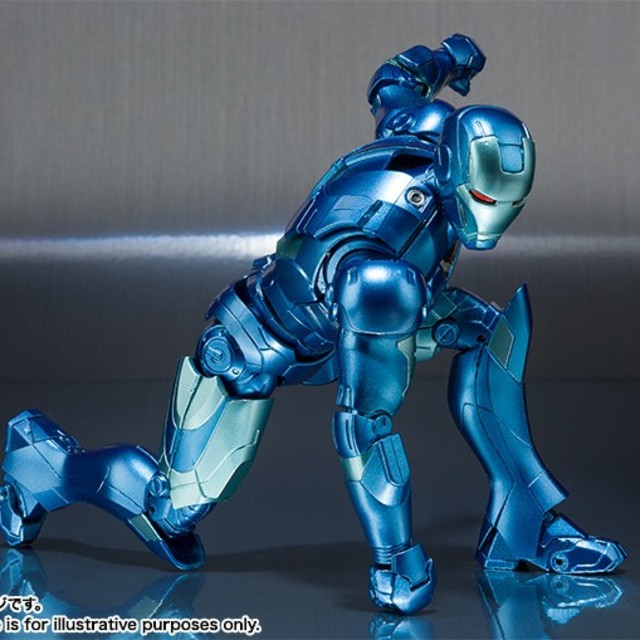 MARVEL(マーベル)の●【コミ魂限定】S.H.フィギュアーツ アイアンマン マーク3 ブルーステルス エンタメ/ホビーのフィギュア(アメコミ)の商品写真