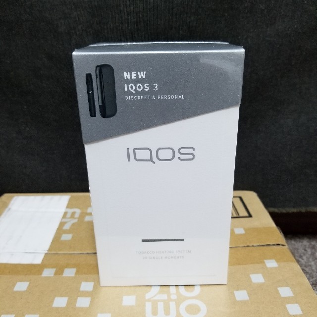 IQOS - 【新品未開封】 iQOS 3 アイコス タバコ 本体 黒 ブラックの