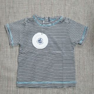 プチバトー(PETIT BATEAU)の【新品】プチバトー半袖ティーシャツ(Ｔシャツ)