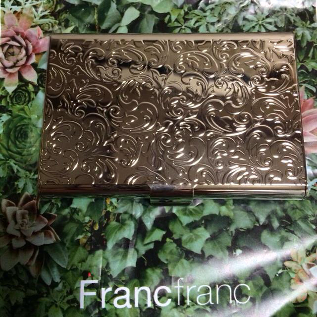 Francfranc(フランフラン)のFrancfranc カードケース レディースのファッション小物(名刺入れ/定期入れ)の商品写真