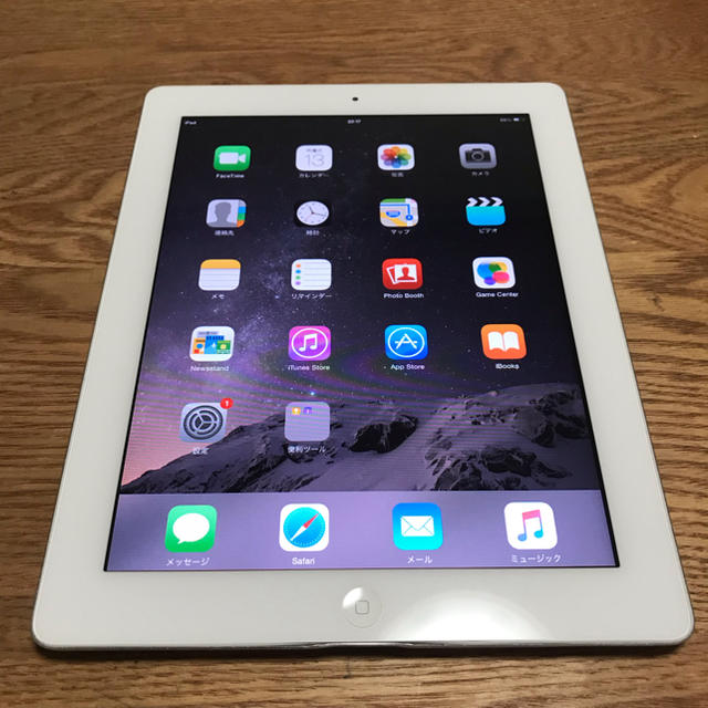 【土日セール】iPad  16GB  WiFiモデル  シルバータブレット