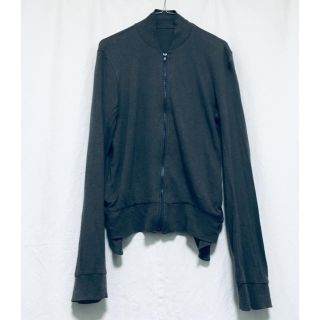 ヨウジヤマモト(Yohji Yamamoto)のYohji Yamamoto ショートカーディガン ダークグレー(カーディガン)