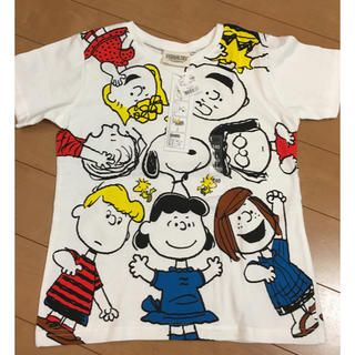 ピーナッツ(PEANUTS)の新品 スヌーピー   チャーリーブラウン   キャラクター Tシャツ 140(Tシャツ/カットソー)