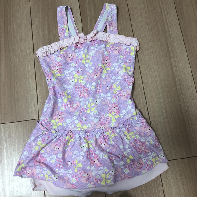 サンリオ(サンリオ)のシュガーバニーの水着 キッズ/ベビー/マタニティのキッズ服女の子用(90cm~)(水着)の商品写真