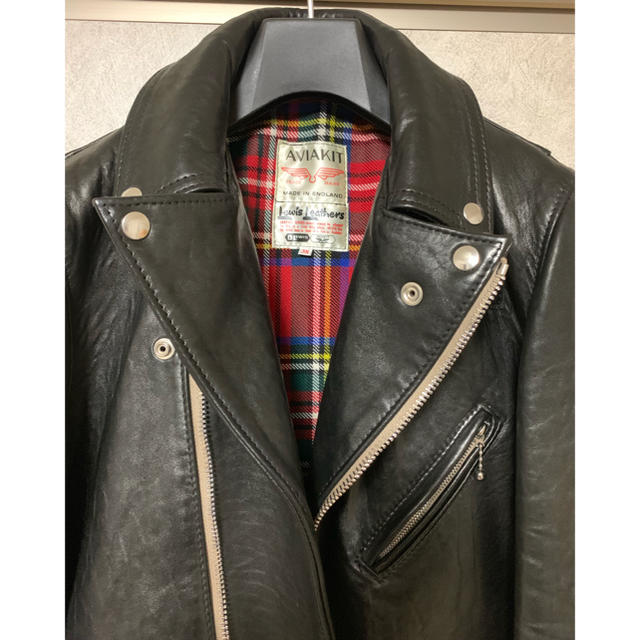 Lewis Leathers(ルイスレザー)のルイスレザー  サイクロン 38 タイトフィット メンズのジャケット/アウター(ライダースジャケット)の商品写真