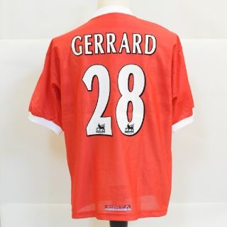 Reebok - 【Lot:02】98-00 LIVERPOOL (H) ジェラード 28の通販 Reebok - 【Lot:02】98-00 LIVERPOOL (H) ジェラード 28の通販