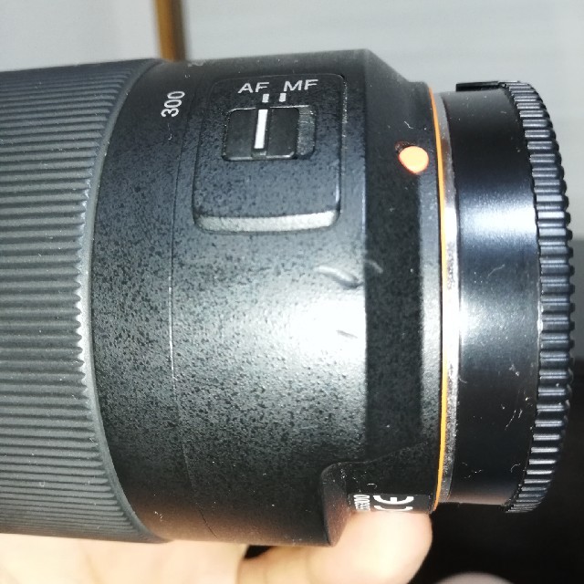 SONY(ソニー)のコメント必須　保証付きSONY 望遠ズームレンズ DT 55-300mm スマホ/家電/カメラのカメラ(レンズ(ズーム))の商品写真