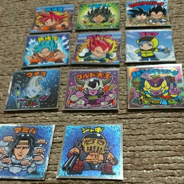 ドラゴンボール(ドラゴンボール)のドラゴンボールマンシール11枚☆ エンタメ/ホビーのアニメグッズ(その他)の商品写真