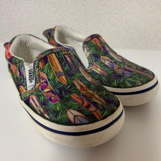 ヴァンズ(VANS)のVANS ヴァンズ☆スリッポン キッズ ☆17.0cm スニーカー(スリッポン)