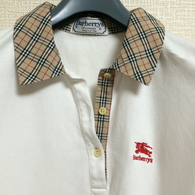 美品✨BURBERRY LONDON ノバチェック襟 ポロシャツ M - ポロシャツ 美品✨BURBERRY LONDON ノバチェック襟 ポロシャツ M - ポロシャツ