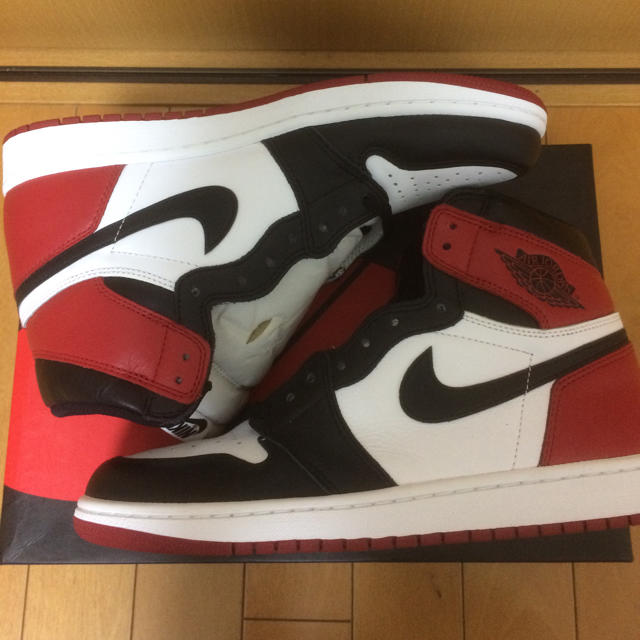 NIKE(ナイキ)のjordan 1 black toe  メンズの靴/シューズ(スニーカー)の商品写真