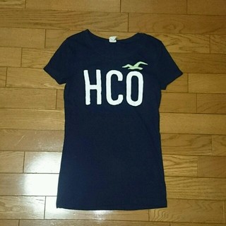 ホリスター(Hollister)のHOLLISTERホリスター紺Tシャツ(Tシャツ(半袖/袖なし))