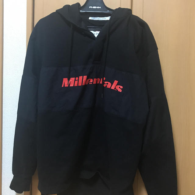 Jieda(ジエダ)のDAIRIKU Millennials Rugby Hoodie lui's メンズのトップス(パーカー)の商品写真