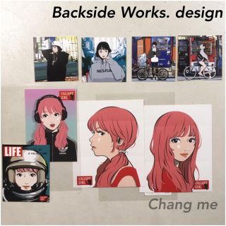 430 - Backside Works 5/3個展購入 ステッカー セット 新品の通販 by