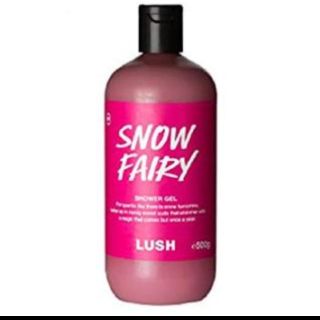 ラッシュ(LUSH)のLUSH☆SNOW FAIRYシャワージェル100g(ボディソープ/石鹸)