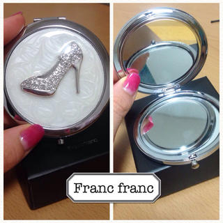 フランフラン(Francfranc)のFranc franc コンパクトミラー(卓上ミラー)