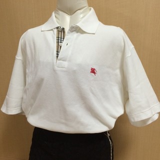 バーバリー(BURBERRY)の90年代 バーバリー ポロシャツ ノバチェック 半袖シャツ ヴィンテージ(ポロシャツ)