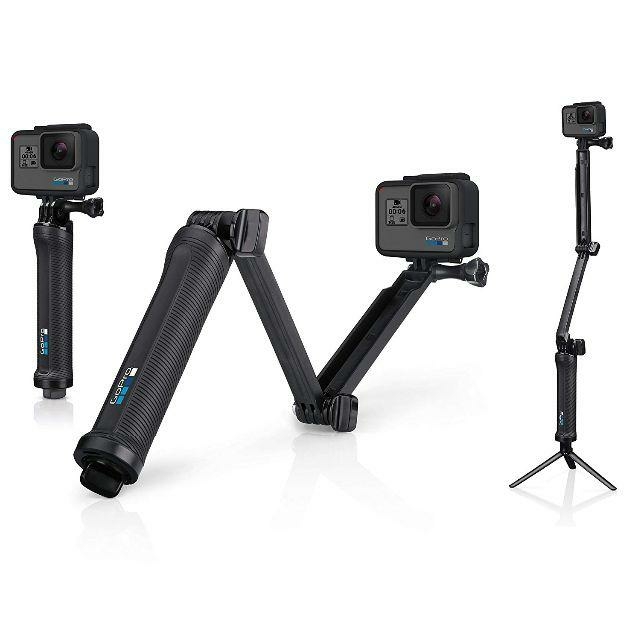 GoPro(ゴープロ)の新品GoPro HERO7 Black 純正アクセサリー付7点セット スマホ/家電/カメラのカメラ(その他)の商品写真