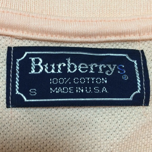 BURBERRY(バーバリー)の美品レア色90年代 バーバリー ポロシャツ ヴィンテージ レディースのトップス(ポロシャツ)の商品写真