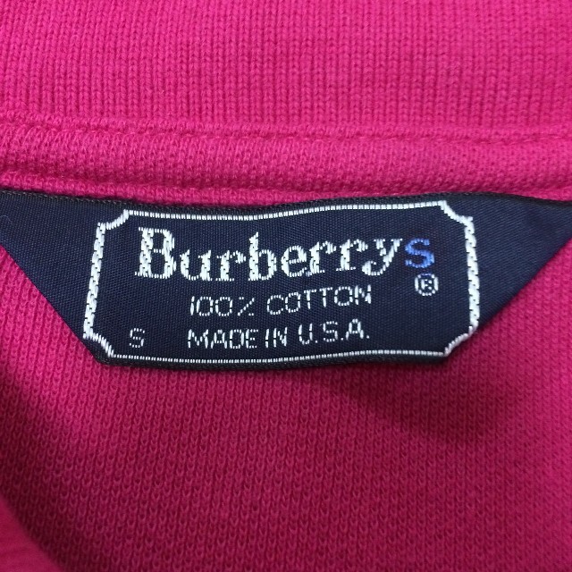 BURBERRY(バーバリー)の美品レア色 バーバリー ポロシャツ  ヴィンテージ レディースのトップス(ポロシャツ)の商品写真