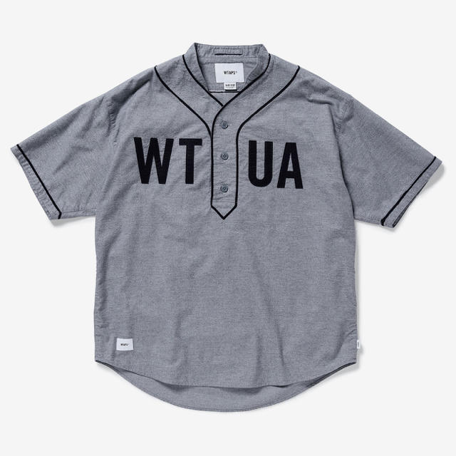 19SS WTAPS LEAGUE SS / SHIRT. COTTON.