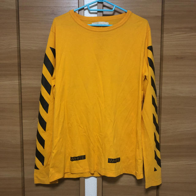 Tシャツ/カットソー(七分/長袖)Off-white 13aw ロンt