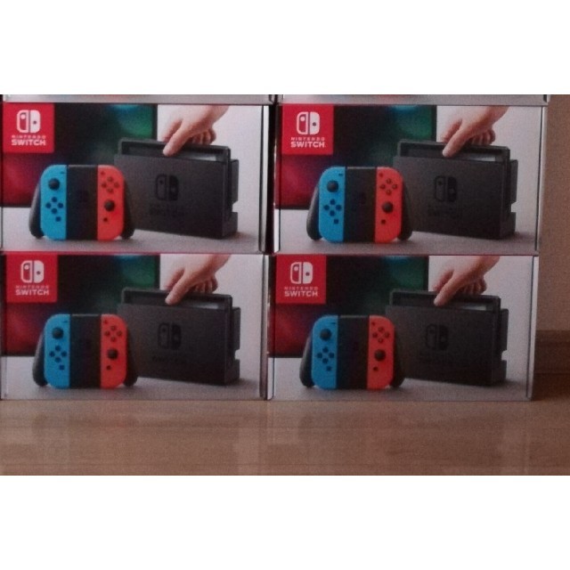 ファッションデザイナー Nintendo 新品 任天堂 スイッチ 本体 4台