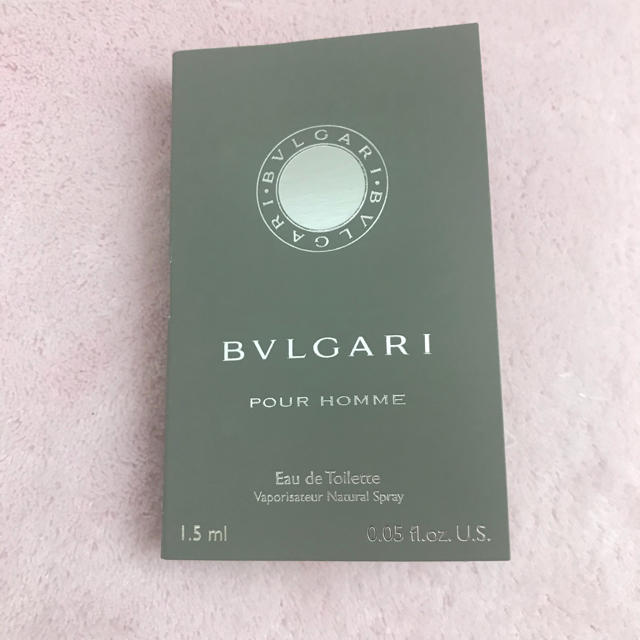 BVLGARI(ブルガリ)のブルガリ プールオム オードトワレ サンプル 1.5ml コスメ/美容の香水(ユニセックス)の商品写真