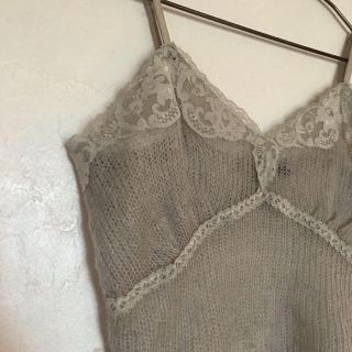 ロキエ(Lochie)のknit camisole(キャミソール)