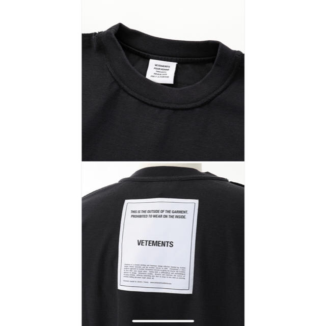 【vetements】ロングTシャツ  メンズのトップス(Tシャツ/カットソー(七分/長袖))の商品写真