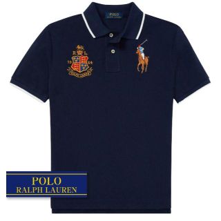 ラルフローレン(Ralph Lauren)の☆新品☆160 ラルフローレン 半袖メッシュポロシャツ ネイビー 4176(Tシャツ/カットソー)