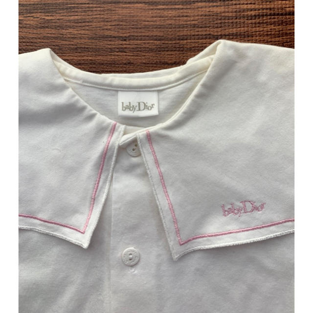 baby Dior(ベビーディオール)の新品 Christian  Baby Dior 95 半袖 シャツ ブラウス キッズ/ベビー/マタニティのキッズ服女の子用(90cm~)(ブラウス)の商品写真