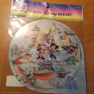 ディズニー(Disney)のディズニーリゾート　25周年グランドフィナーレ　ステッカー(キャラクターグッズ)