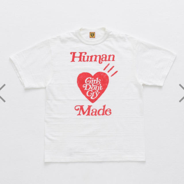 XL白 HUMAN MADE × Girls Don't Cry Tシャツ - Tシャツ/カットソー ...