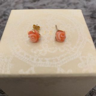 ノジェス(NOJESS)のノジェス サンゴのピアス NOJESS(ピアス)