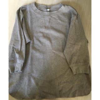 ユニクロ(UNIQLO)のワッフルクルーネックT(Tシャツ(長袖/七分))