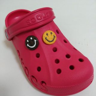 クロックス(crocs)のビスケット　スマイル　色選択自由　2個　クロックス用チャーム(その他)