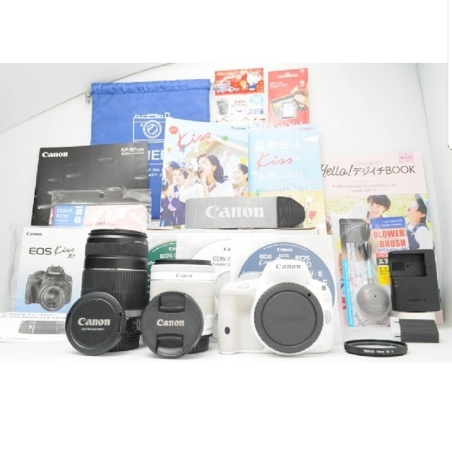 デジタル一眼★安心保証有☆シャッター数たった1,894★ Canon EOS Kiss X7