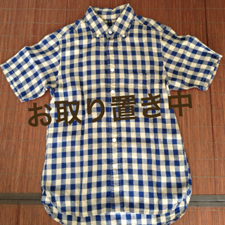 ムジルシリョウヒン(MUJI (無印良品))の麻100%シャツ(シャツ/ブラウス(半袖/袖なし))