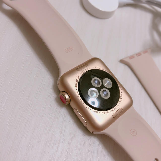 Apple Watch - Apple watch series3 GPS＋cellularモデル 38mmの通販 by mimi｜アップルウォッチならラクマ 在庫NEW