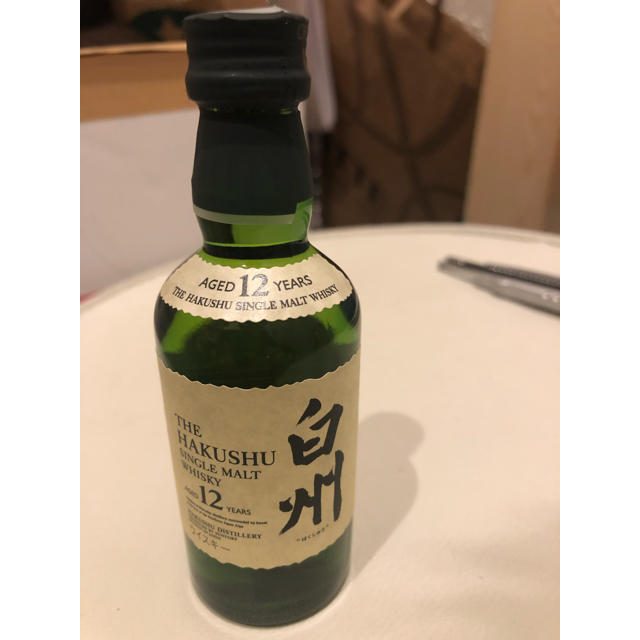 サントリー(サントリー)の白州12年 50ml ミニチュアボトル10本セット 食品/飲料/酒の酒(ウイスキー)の商品写真