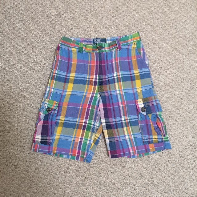 Ralph Lauren(ラルフローレン)のラルフローレン　ハーフパンツ　7T 120センチ　美品 キッズ/ベビー/マタニティのキッズ服男の子用(90cm~)(パンツ/スパッツ)の商品写真