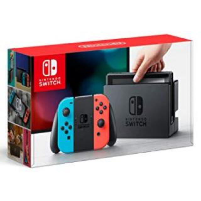 新品未開封　任天堂　スイッチ　switch ネオンブルー  レッド　送料込み